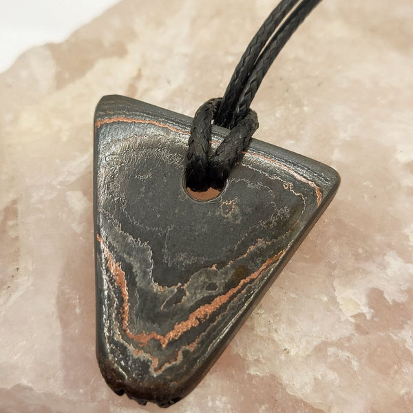 Kupfer-Damast dezent Anhänger