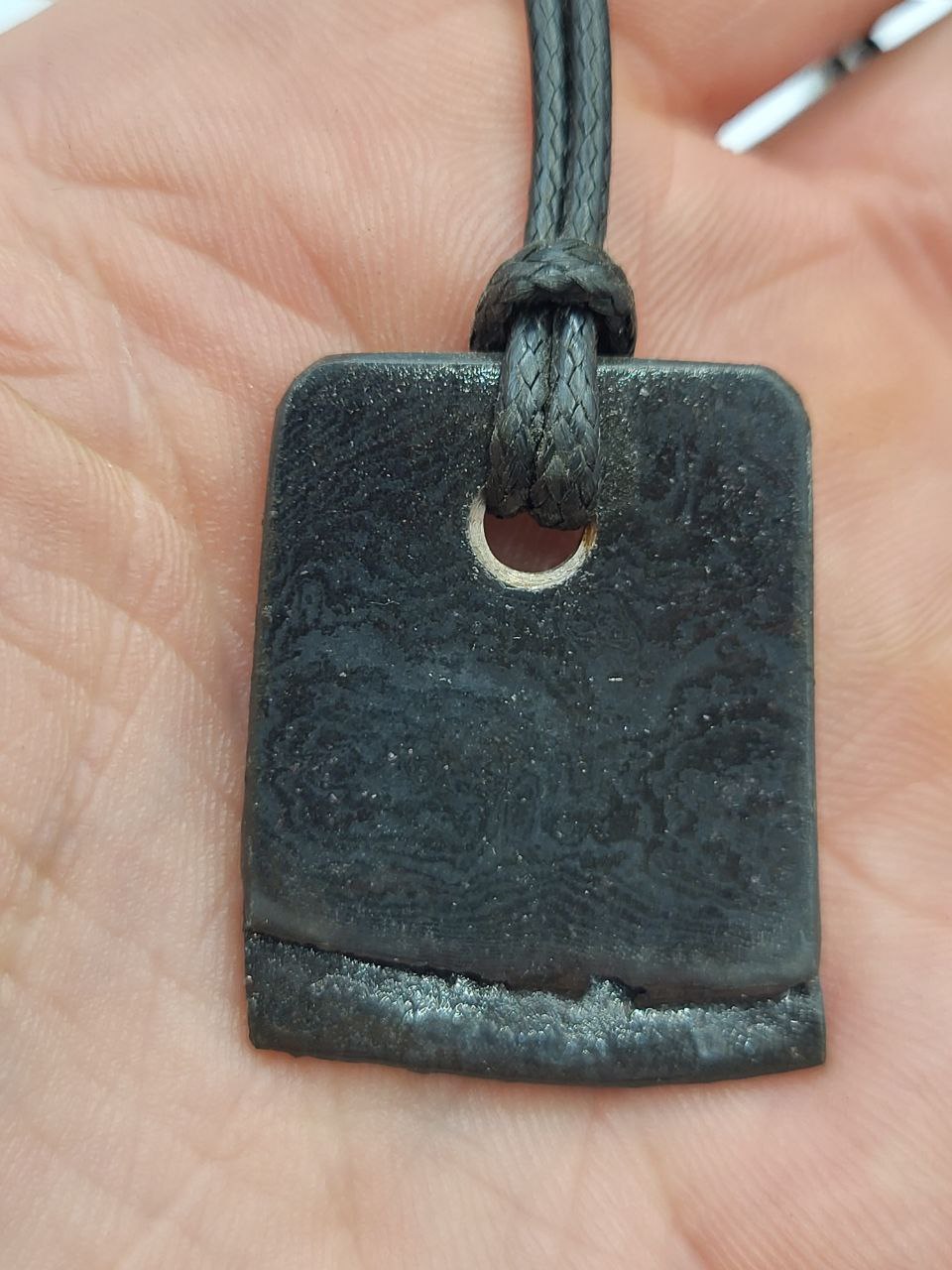 Damast Obsidian Look Anhänger