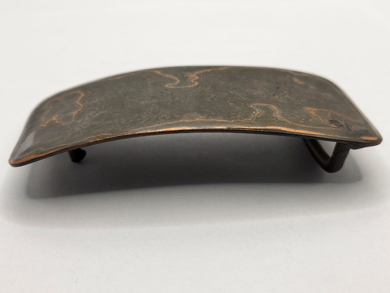 Filigree - Kupferdamast Gürtelschnalle