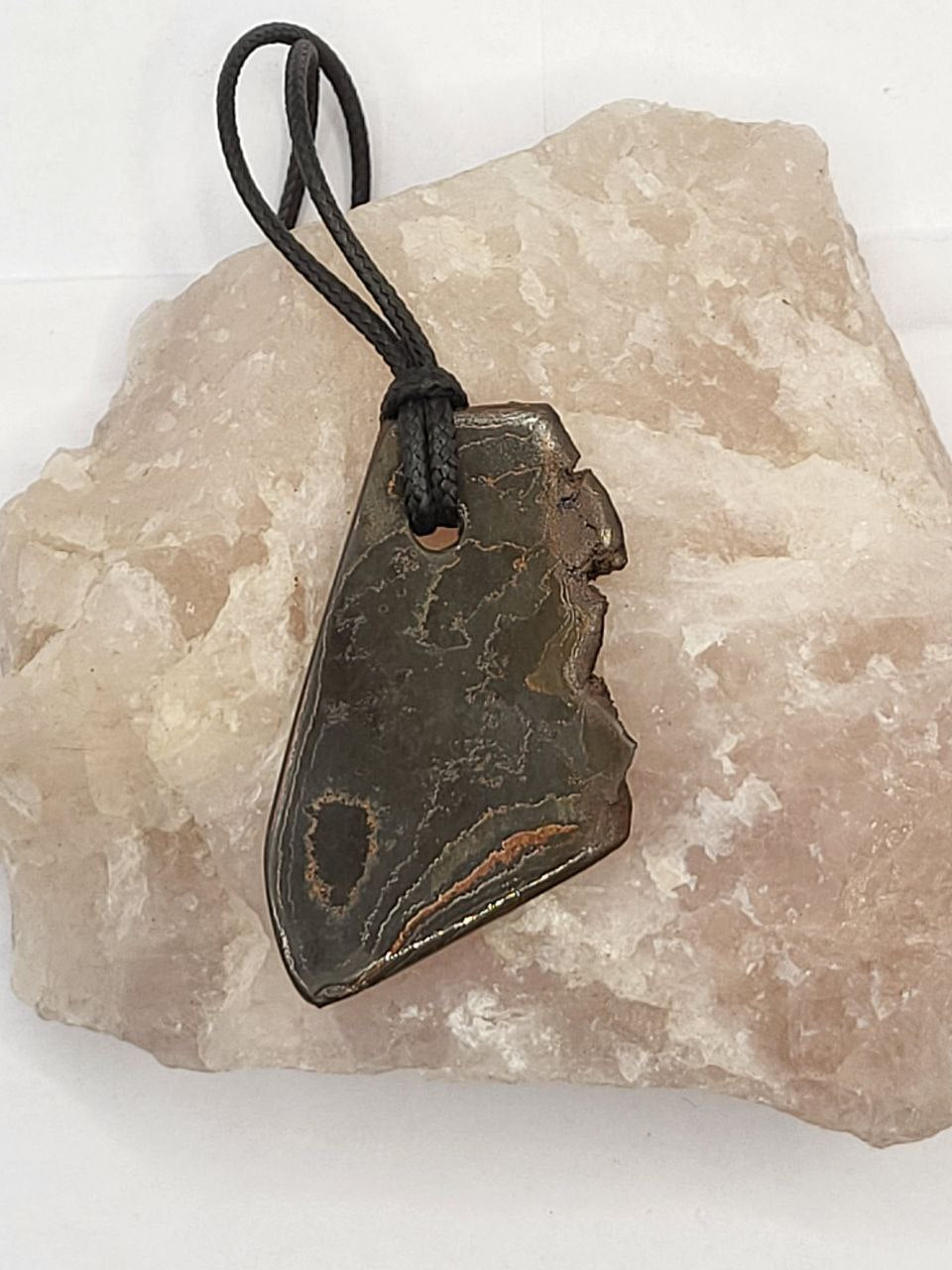 Kupfer-Damast Anhänger