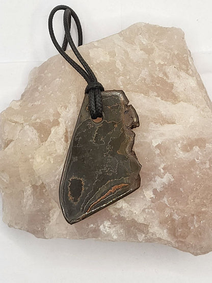 Kupfer-Damast Anhänger