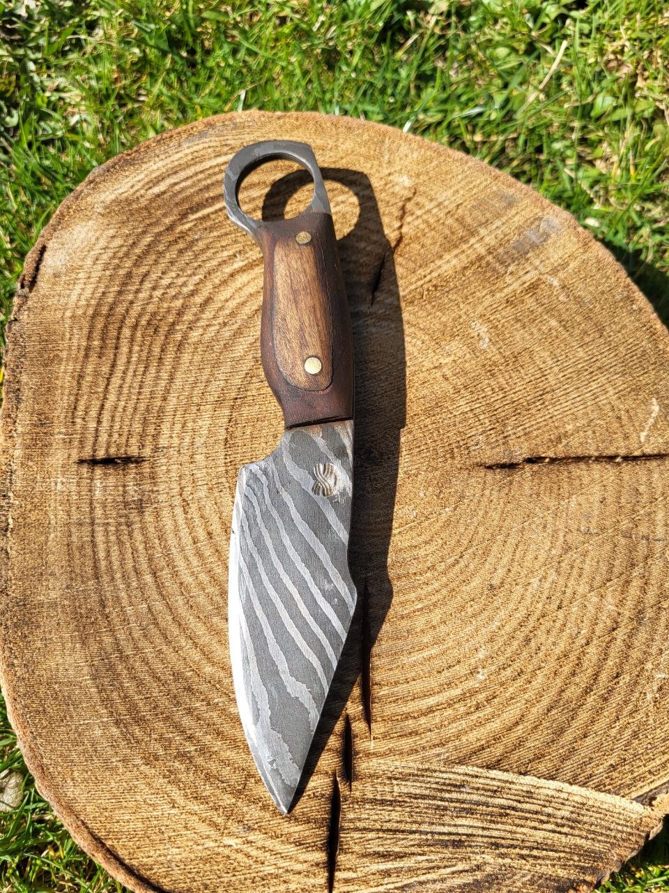 Small Twisted Outdoor Knife