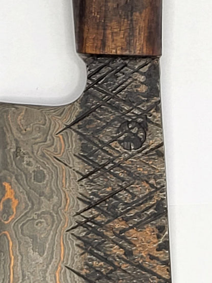 Santoku Kupfer-Damast RAW