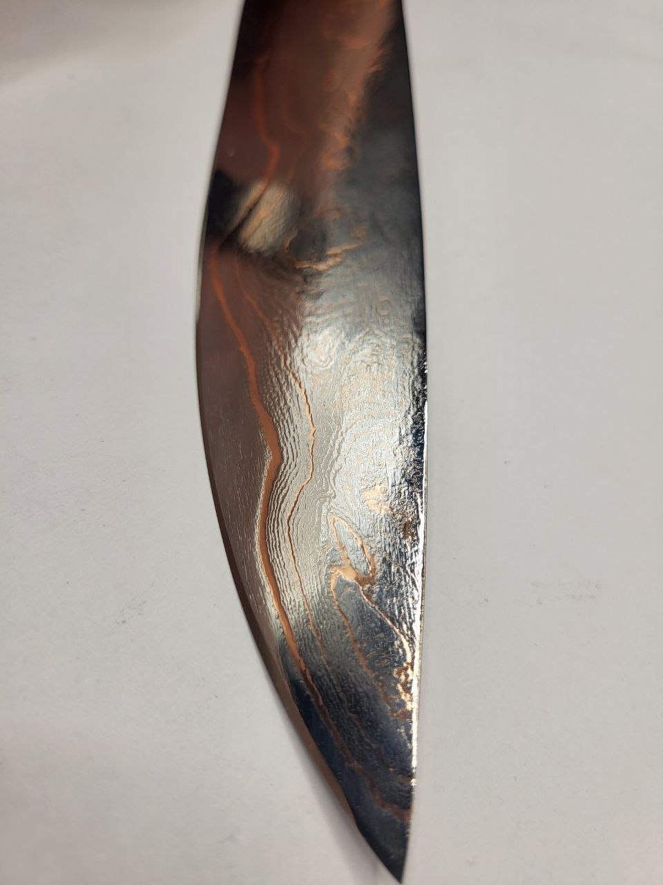 Detailaufnahme vom Big Allrounder CU-Damast Shiny mit feiner Damaststruktur