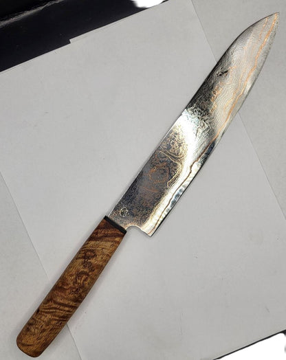 Detailaufnahme vom Big Allrounder CU-Damast Shiny mit feiner Damaststruktur