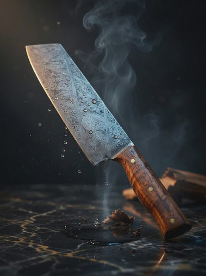 Fleischmesser X-Damast