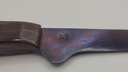 Filetiermesser Blue Damast